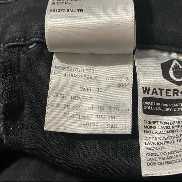 Levi’s 30 Black Mile High Super Skinny Jeans - Picture 13 of 13